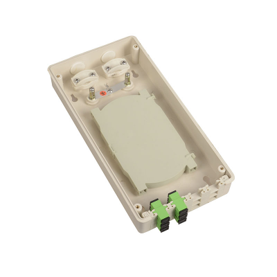 high quality Plastic terminal box 12 core wall mount or rack mount available Fiber Optic Joint Box Fiber Optic Patch Panel 