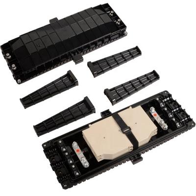 96 core fiber optic splice closure PC PP Material joint closure fiber optic 3 in 3 out fiber optic closure 