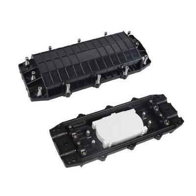 2 inlet 2 outlet inline fiber optic splice closure/96 core fiber optic splice closure/outdoor fiber optic joint closure box 